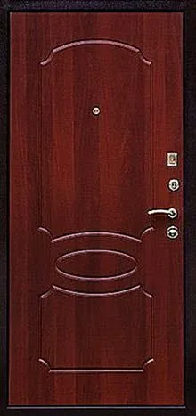 Входная дверь Aurora-15 (Порошковое напыление / МДФ ПВХ) - внутренняя сторона